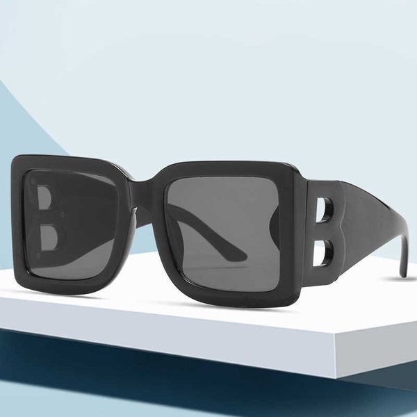 new large box men's and women's fashion letter b decoration trend sunglasses 8199, White;black
new large box men's and women's fashion letter b decoration trend sunglasses 8199, White;black