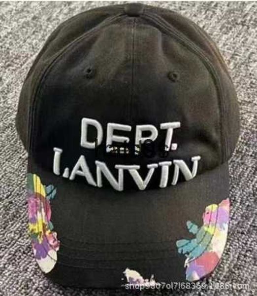 23ss galleryes hat co-branded dept lanvins graffiti splash-ink american baseball cap sunscreen cap tide, Blue;gray
23ss galleryes hat co-branded dept lanvins graffiti splash-ink american baseball cap sunscreen cap tide, Blue;gray