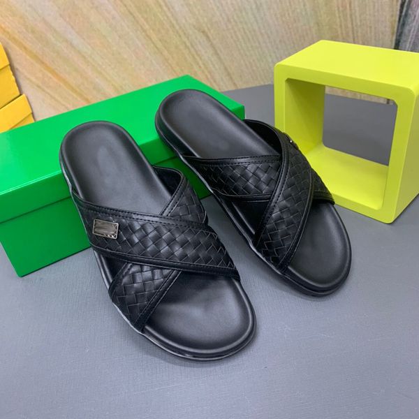 2023 mens designer sandals men brand fashion comfortable slippers male knitted thick bottom summer shoes size 38-46, Black
2023 mens designer sandals men brand fashion comfortable slippers male knitted thick bottom summer shoes size 38-46, Black