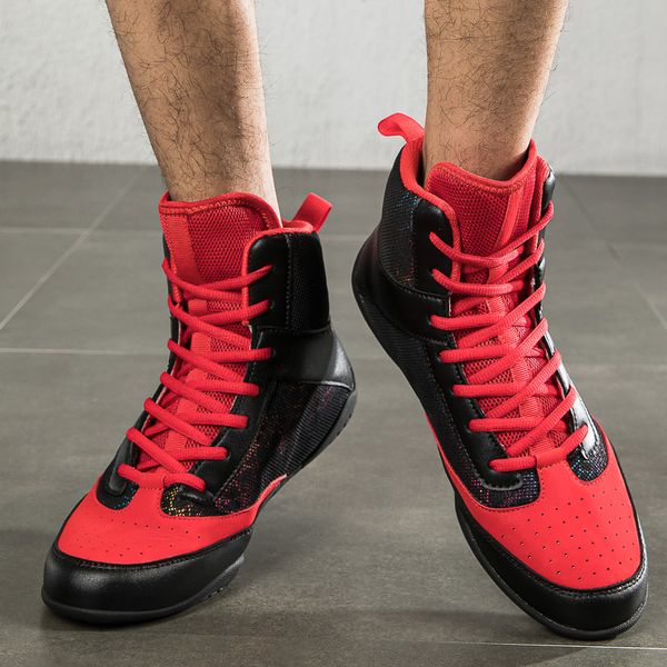 dress shoes fighting boxing wrestling boots for men training breathable sports combat athletics 230509, Black
dress shoes fighting boxing wrestling boots for men training breathable sports combat athletics 230509, Black