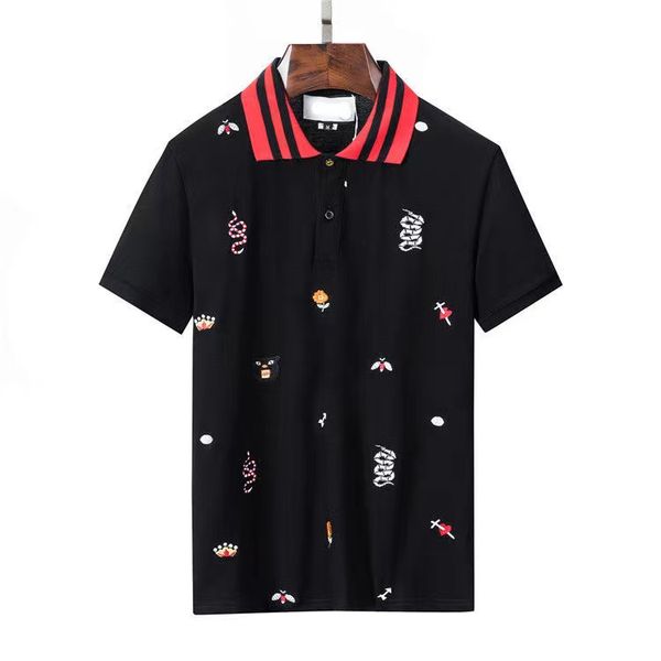 mens polos shirt summer stripe t-shirts designer polo shirt men luxury polos casual mens t shirt letter print fashion high street man tee co, White;black
mens polos shirt summer stripe t-shirts designer polo shirt men luxury polos casual mens t shirt letter print fashion high street man tee co, White;black