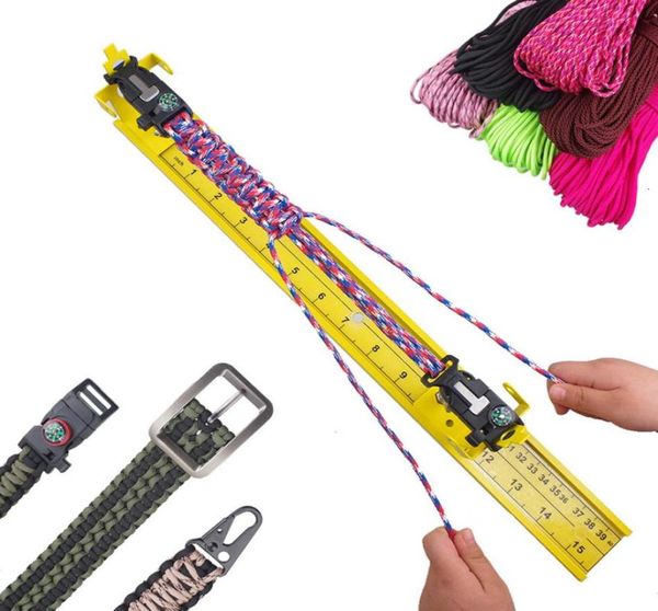 climbing ropes 550 paracord jig bracelet maker tool kit adjustable aluminum weaving diy craft 2quot to 47quot 2301142334788
climbing ropes 550 paracord jig bracelet maker tool kit adjustable aluminum weaving diy craft 2quot to 47quot 2301142334788