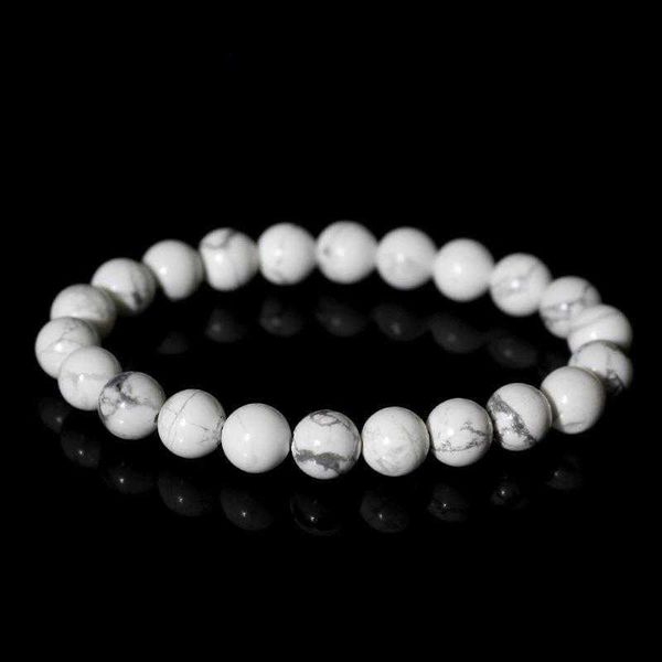 natural white turquoise bracelet stone strand fashion beaded hand jewelry wholesale, Black
natural white turquoise bracelet stone strand fashion beaded hand jewelry wholesale, Black
