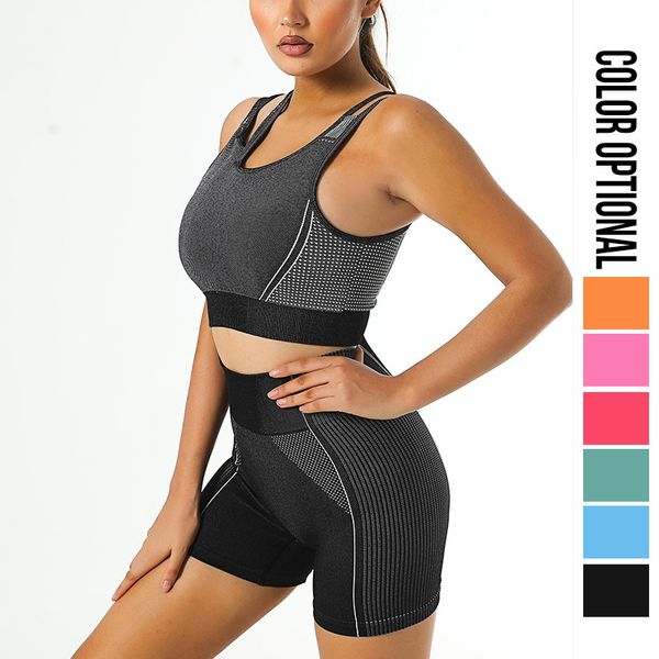 quick-drying tight-fitting shockproof seamless yoga suit women's fitness yoga clothing sports vest high waist yoga pants
quick-drying tight-fitting shockproof seamless yoga suit women's fitness yoga clothing sports vest high waist yoga pants