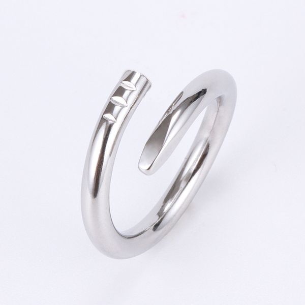 designer love ring luxury jewelry screw nail rings for women men titanium steel alloy gold-plated process fashion diamond jewelrys accessori, Silver
designer love ring luxury jewelry screw nail rings for women men titanium steel alloy gold-plated process fashion diamond jewelrys accessori, Silver