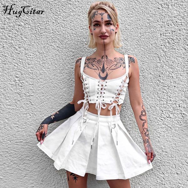 women's tanks camis hugcitar sleeveless square collar bandage hollow out solid chic crop spring summer women streetwear clothings 23051, White
women's tanks camis hugcitar sleeveless square collar bandage hollow out solid chic crop spring summer women streetwear clothings 23051, White