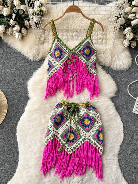 two piece dress singreiny fashion tassel knitted beach pieces suits retro loose hort skirt sets women hollow out vintage 230509, White
two piece dress singreiny fashion tassel knitted beach pieces suits retro loose hort skirt sets women hollow out vintage 230509, White