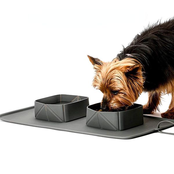 Portable Pet Bowl Collapsible Silicone Dog Bowl & Cat Travel Bowl Water & Food Bowl Foldable Double Traveling Dog Water Bowls Pet Feeding Bowl Spill-Proof Placemat
Portable Pet Bowl Collapsible Silicone Dog Bowl & Cat Travel Bowl Water & Food Bowl Foldable Double Traveling Dog Water Bowls Pet Feeding Bowl Spill-Proof Placemat