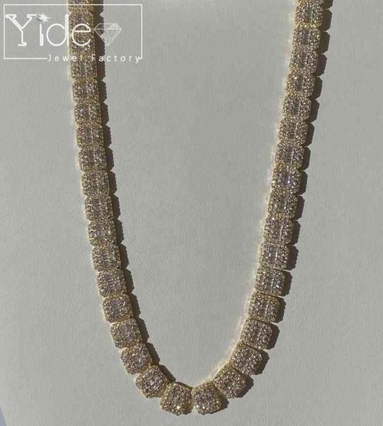 mens baguette tennis chain necklace cuban chain bling diamond choker icy necklace 20229910308, Silver
mens baguette tennis chain necklace cuban chain bling diamond choker icy necklace 20229910308, Silver