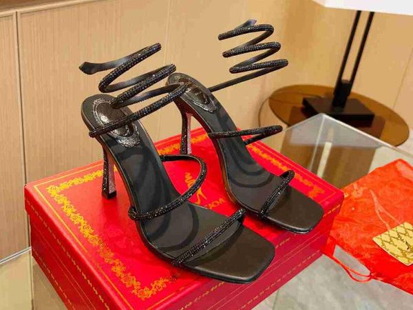 realfine888 sandals 5a rc renecavila elegant 9.5cm cleo high heel sandal slippers fashion shoes for women size 35-42, Black
realfine888 sandals 5a rc renecavila elegant 9.5cm cleo high heel sandal slippers fashion shoes for women size 35-42, Black