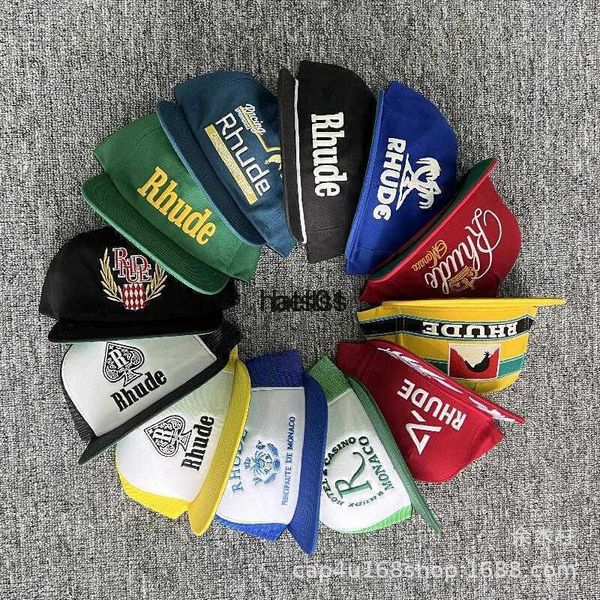 rhude hat fashion brand american truck hat flat brim baseball hat truck cap autumn and winter, Blue;gray
rhude hat fashion brand american truck hat flat brim baseball hat truck cap autumn and winter, Blue;gray