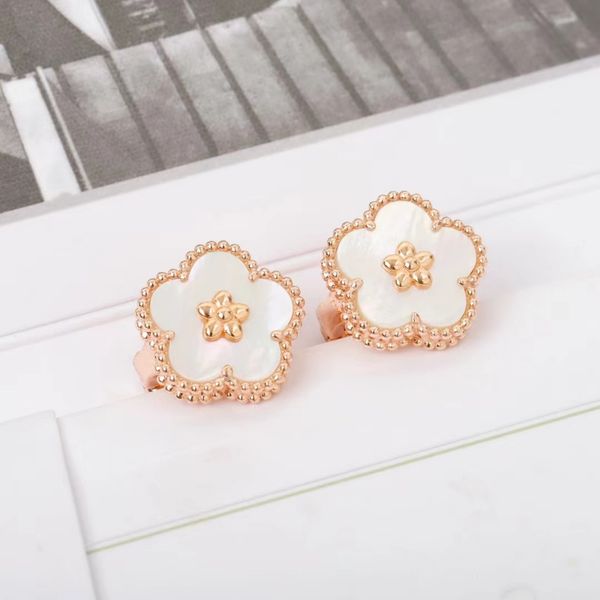 lucky spring earrings plum blossom perlees couleurs cosmos earring van earrings designer fritillaria earstuds 18k gold womens elegant butter, Golden
lucky spring earrings plum blossom perlees couleurs cosmos earring van earrings designer fritillaria earstuds 18k gold womens elegant butter, Golden
