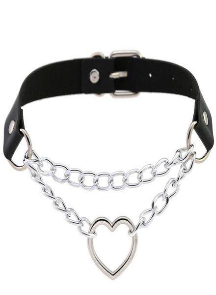 punk harajuku collar chain choker necklace heart pu leather choker punk goth 100 handmade love neck jewelry3033153, Silver
punk harajuku collar chain choker necklace heart pu leather choker punk goth 100 handmade love neck jewelry3033153, Silver