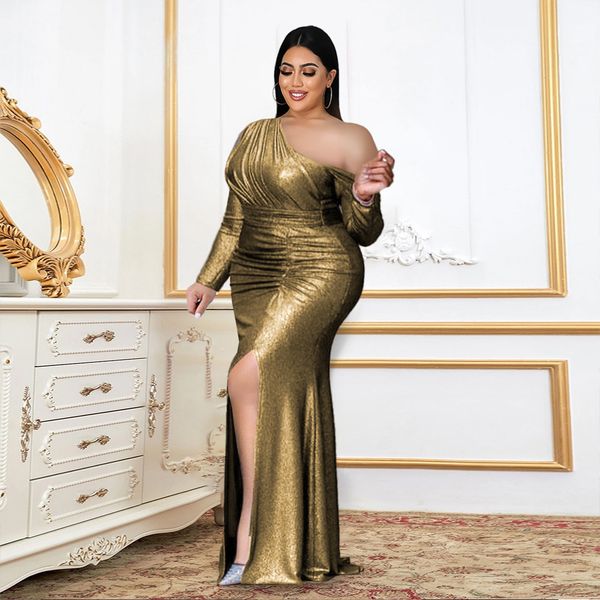 plus size dresses size women party split club elegant dress 2023 spring birthday evening gown summer female luxury designer clothing 230510, Black
plus size dresses size women party split club elegant dress 2023 spring birthday evening gown summer female luxury designer clothing 230510, Black