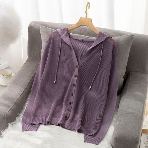 women's blouses shirts hooded sweater cardigan loose outer thin ice silk shawl jacket women 230510, White
women's blouses shirts hooded sweater cardigan loose outer thin ice silk shawl jacket women 230510, White