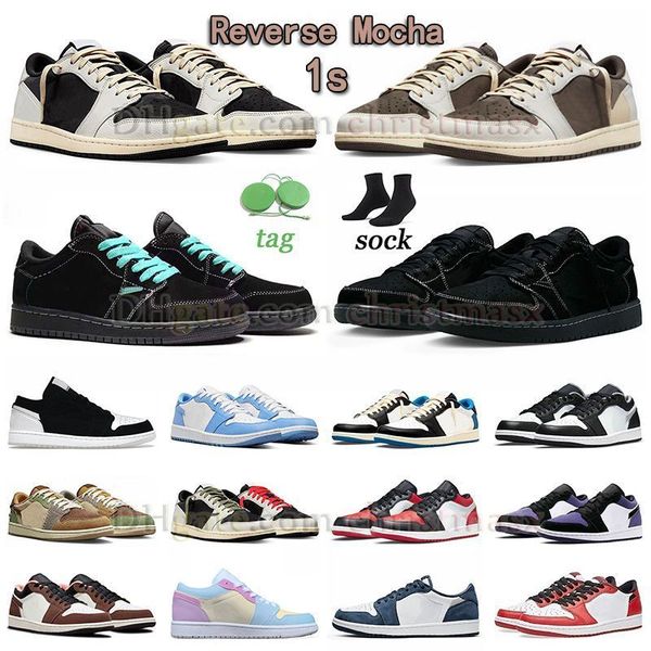 2023 basketball shoes jumpman 1 low reverse mocha 1s black phantom sail black tiffany blue men women sneaker outdoor trainers panda leather
2023 basketball shoes jumpman 1 low reverse mocha 1s black phantom sail black tiffany blue men women sneaker outdoor trainers panda leather