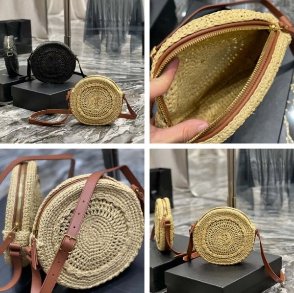 2023 new round straw bag designer bag preparation a good bag for summer refreshing bags handbag purse crossbody messenger shoulder crossbody
2023 new round straw bag designer bag preparation a good bag for summer refreshing bags handbag purse crossbody messenger shoulder crossbody
