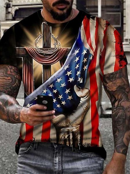 rukas t-shirt cross flag round neck a b c d green 3d printing outdoor short sleeve printing clothing retro sports fashion sportswear, White;black
rukas t-shirt cross flag round neck a b c d green 3d printing outdoor short sleeve printing clothing retro sports fashion sportswear, White;black