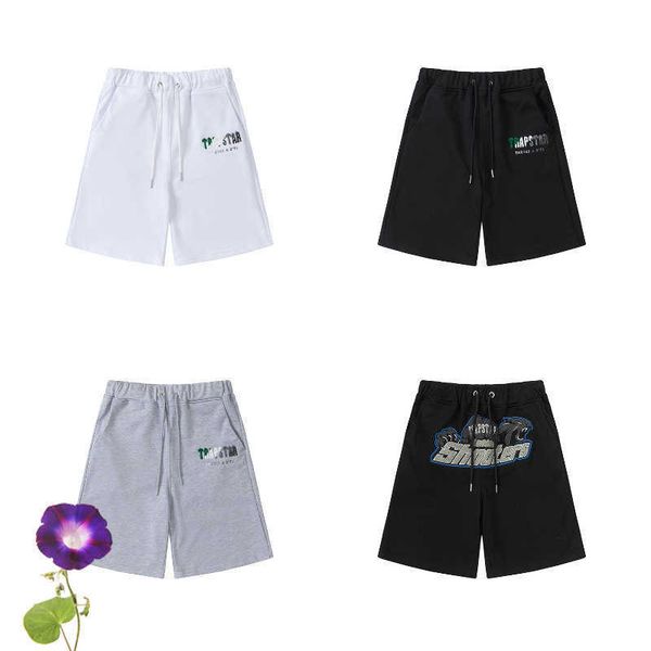 men's shorts trapstar shorts green gray gradient towel embroidery drawstring pants causal loose track sports shorts for men women g2304, White;black
men's shorts trapstar shorts green gray gradient towel embroidery drawstring pants causal loose track sports shorts for men women g2304, White;black