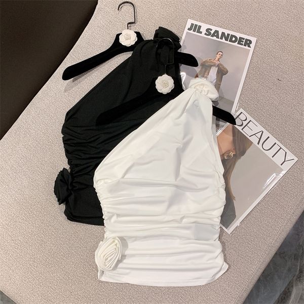 womens tanks camis prepomp spring summer arrival sleeveless skew collar appliques ruched slim tank women vest gh389 230509, White
womens tanks camis prepomp spring summer arrival sleeveless skew collar appliques ruched slim tank women vest gh389 230509, White