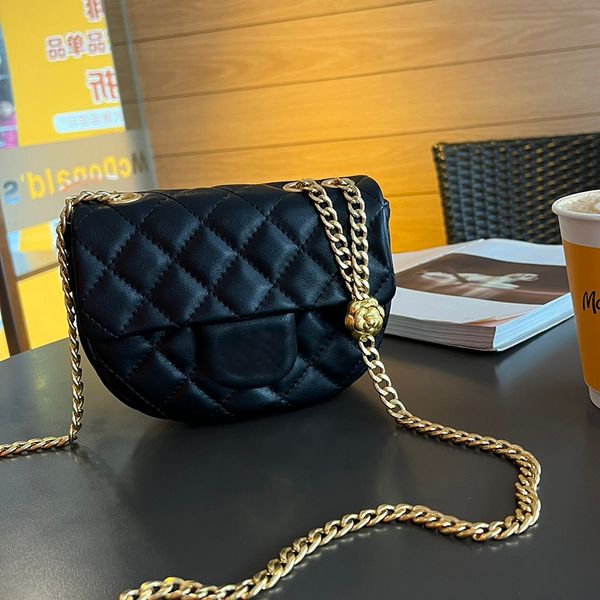 womens halfskin moon camellia bead bags classic quilted mini gold metal chain crossbody shoulder black handbags adjustable strap outdoor pur
womens halfskin moon camellia bead bags classic quilted mini gold metal chain crossbody shoulder black handbags adjustable strap outdoor pur