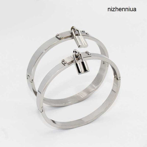 hermm classic bracelets cool style couple titanium steel bracelet fashion pendant lock ornament bracelet colorless minority titanium steel o, Black
hermm classic bracelets cool style couple titanium steel bracelet fashion pendant lock ornament bracelet colorless minority titanium steel o, Black