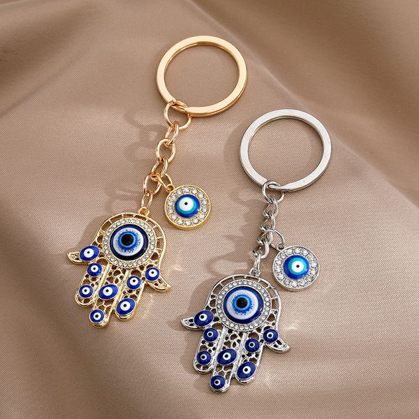 zircon turkish evil eye keychains lucky blue eye charm key chain vintage keyring for men women car key pendant, Slivery;golden
zircon turkish evil eye keychains lucky blue eye charm key chain vintage keyring for men women car key pendant, Slivery;golden