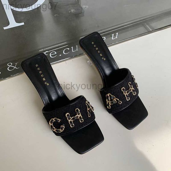 slippers 2023 summer new brand women slipper fashion square toe slip on ladies slides thin high heel outdoor dress sandal black shoes y23
slippers 2023 summer new brand women slipper fashion square toe slip on ladies slides thin high heel outdoor dress sandal black shoes y23