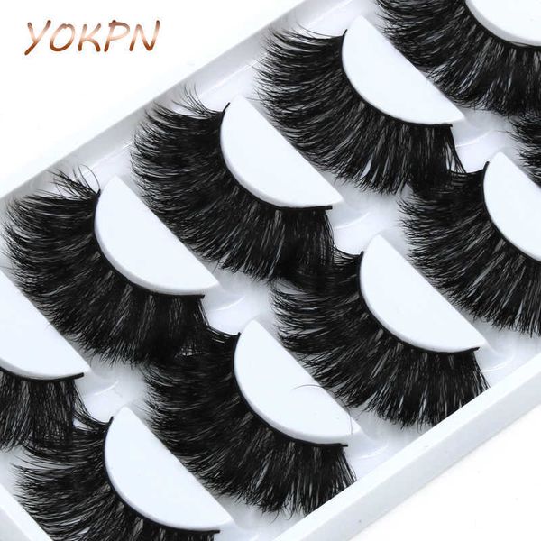 false eyelashes yokpn 5 pairs mink false eyelashes crisscross messy thick exaggerated long fake eyelashes stage romance makeup mink eye lash
false eyelashes yokpn 5 pairs mink false eyelashes crisscross messy thick exaggerated long fake eyelashes stage romance makeup mink eye lash