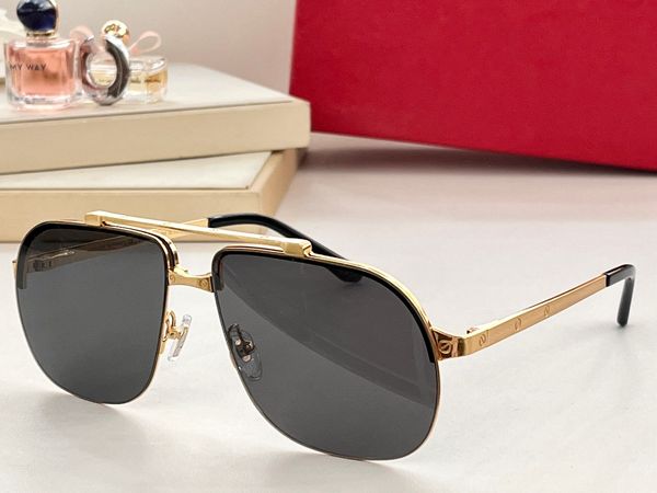 brand design sunglasses for mens man women carter sunglass rimless vintage 18k gold retro summer designers eyewear half frame glasses 0353, White;black
brand design sunglasses for mens man women carter sunglass rimless vintage 18k gold retro summer designers eyewear half frame glasses 0353, White;black