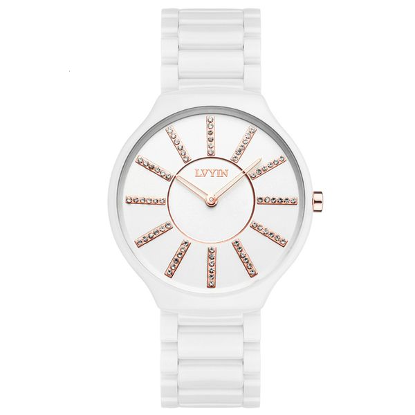 wristwatches lvyin luxury brand ceramic watch women fashion simple waterproof quartz lady elegant business clock dress 230509, Slivery;brown
wristwatches lvyin luxury brand ceramic watch women fashion simple waterproof quartz lady elegant business clock dress 230509, Slivery;brown