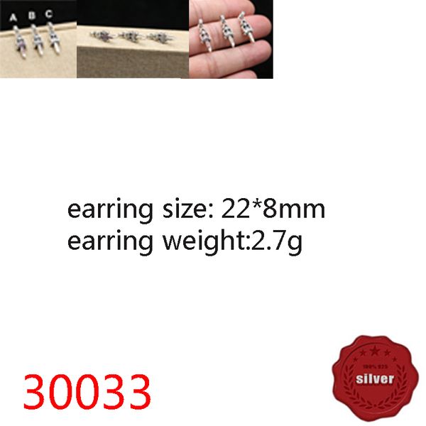 30033 european and american earring jewelry s925 sterling silver fashion personality long punk hip-hop personality holy sword letter classic, Golden
30033 european and american earring jewelry s925 sterling silver fashion personality long punk hip-hop personality holy sword letter classic, Golden