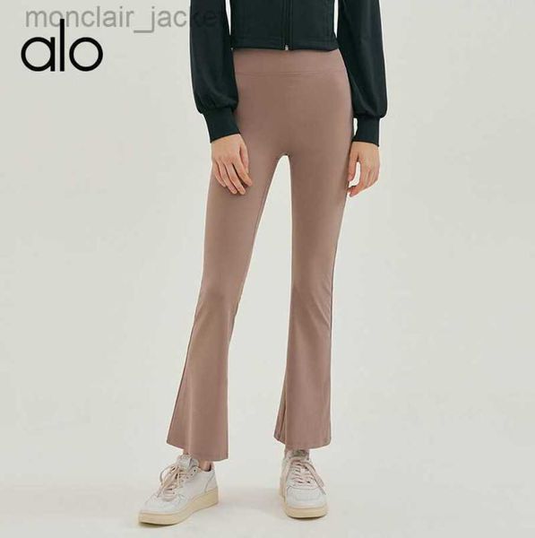 desginer alos yoga leggings fitness exercise wide leg pants high waist peach hips tight skinny flared capris, Black
desginer alos yoga leggings fitness exercise wide leg pants high waist peach hips tight skinny flared capris, Black