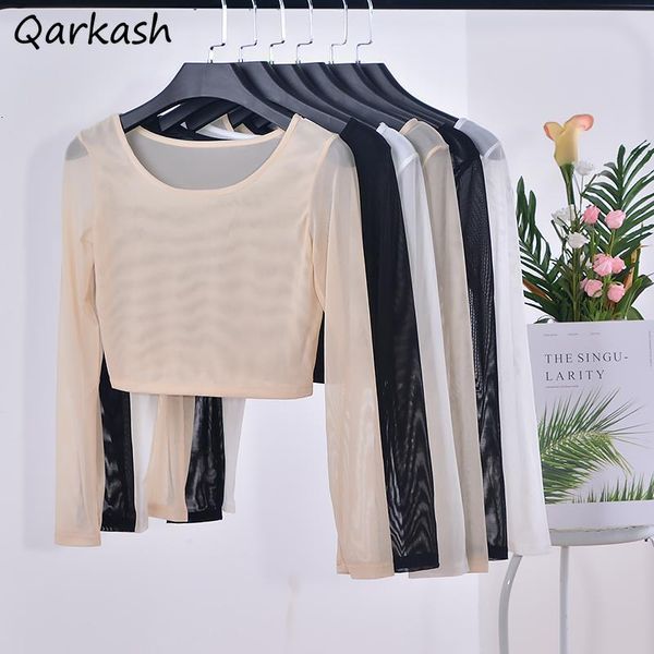women's tshirt long sleeve tshirt s3xl basic ulzzang trendy leisure allmatch daily student classic female seethrough 230510, White
women's tshirt long sleeve tshirt s3xl basic ulzzang trendy leisure allmatch daily student classic female seethrough 230510, White
