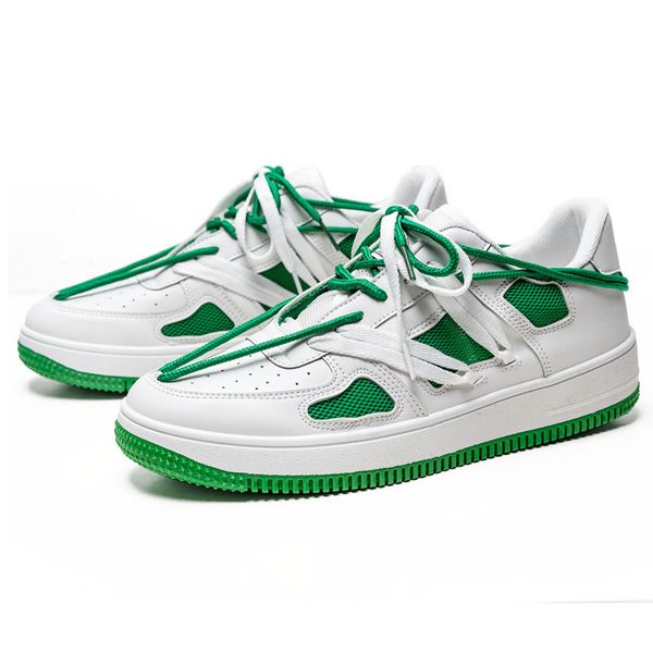 flat platform shoes spring autumn men sneakers breathable mesh male casual shoes pu leather vulcanized shoes fashion trainers, Black
flat platform shoes spring autumn men sneakers breathable mesh male casual shoes pu leather vulcanized shoes fashion trainers, Black