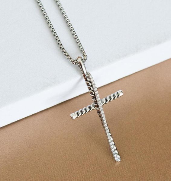 necklace cross pendant necklaces zircon punk fashion design ladies men039s jewelry anniversary valentine039s day gift6489635, Silver
necklace cross pendant necklaces zircon punk fashion design ladies men039s jewelry anniversary valentine039s day gift6489635, Silver