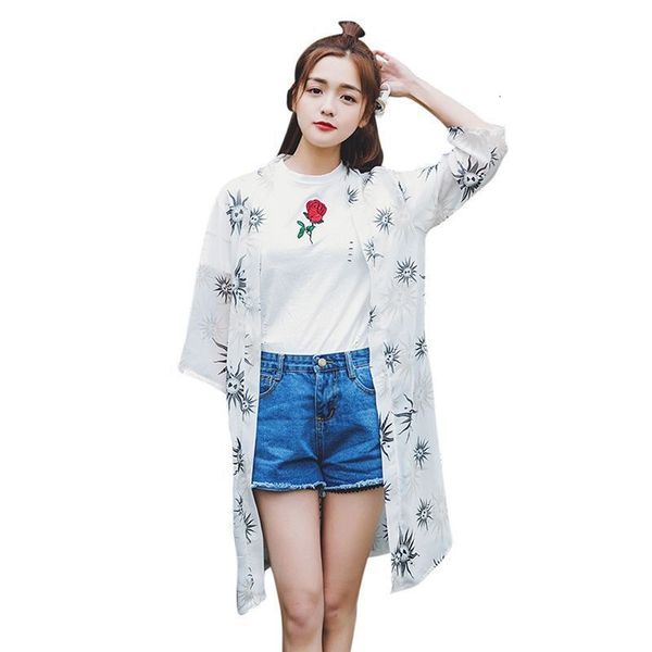women's blouses shirts summer beach cardigan light thin windproof sun protection clothing sevenpoint sleeve open front casual 230510, White
women's blouses shirts summer beach cardigan light thin windproof sun protection clothing sevenpoint sleeve open front casual 230510, White
