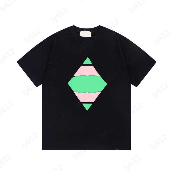 mens black designer t shirts summer luxury loose fitting diamond multi-color brand logo printed pure cotton round neck short sleeved t-shirt, White;black
mens black designer t shirts summer luxury loose fitting diamond multi-color brand logo printed pure cotton round neck short sleeved t-shirt, White;black