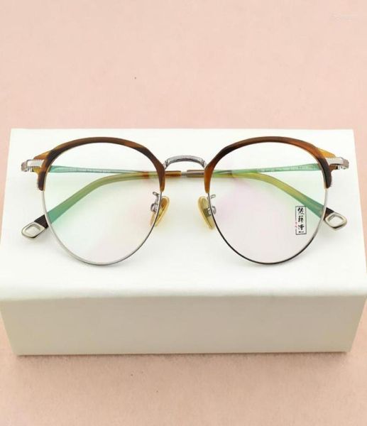 sunglasses frames half frame brand titanium glasses men round eyeglasses women optical myopia computer spectacle1191931, Black
sunglasses frames half frame brand titanium glasses men round eyeglasses women optical myopia computer spectacle1191931, Black