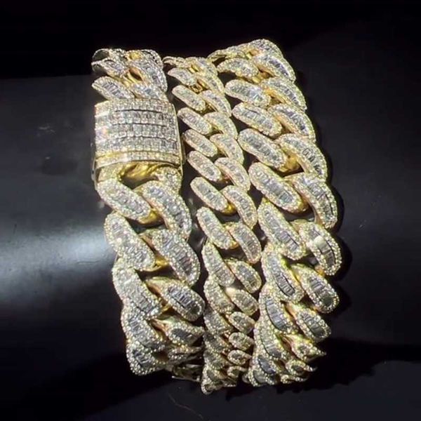 spectacular shine 18k yellow gold plated 925 sterling silver 20mm baguette moissanite cuban link chain
spectacular shine 18k yellow gold plated 925 sterling silver 20mm baguette moissanite cuban link chain