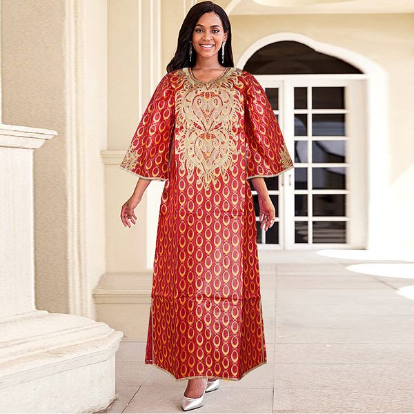 ethnic clothing md bazin riche dashiki women dress traditional african dresses for embroidery pattern with stone south africa clothes 230510, Red
ethnic clothing md bazin riche dashiki women dress traditional african dresses for embroidery pattern with stone south africa clothes 230510, Red