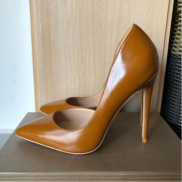 brown matte women shoes inside open pointed toe red soles stiletto pumps elegant slip on high heel shoes luxury designer ladies red bottoms, Black
brown matte women shoes inside open pointed toe red soles stiletto pumps elegant slip on high heel shoes luxury designer ladies red bottoms, Black