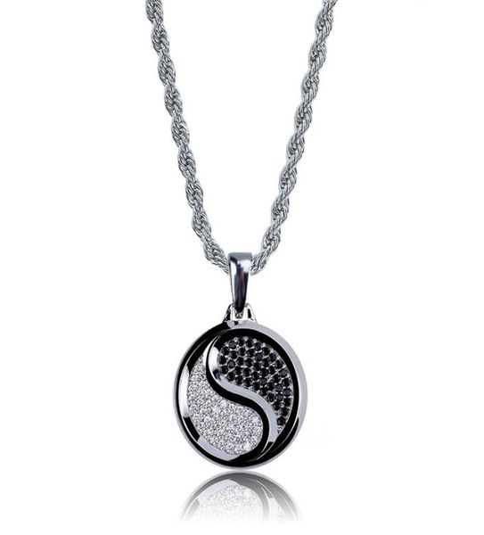 cubic zirconia hiphop yinyang pendant necklaces for men bling ice out hip hop jesus jewelry 18k gold plated necklace6761501, Silver
cubic zirconia hiphop yinyang pendant necklaces for men bling ice out hip hop jesus jewelry 18k gold plated necklace6761501, Silver