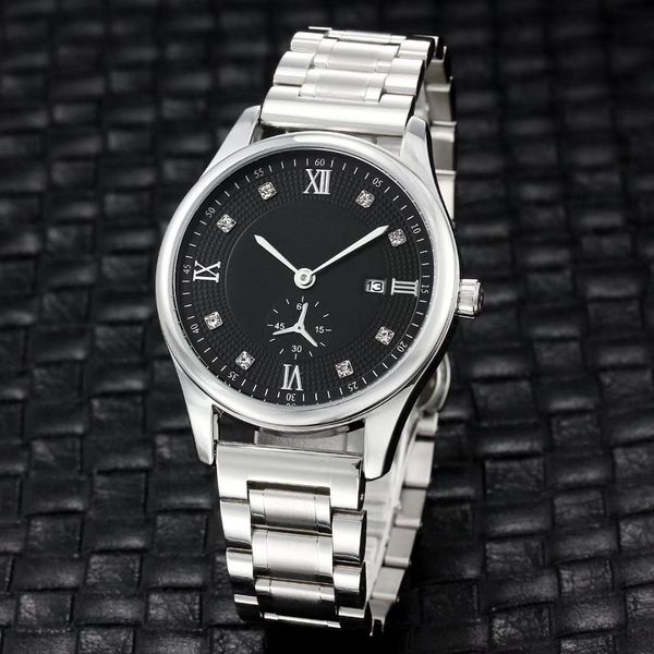 watch quartz mens watches 42mm silver wristband waterproof all stainless steel wristband fashion designer wristwatch long13, Slivery;brown
watch quartz mens watches 42mm silver wristband waterproof all stainless steel wristband fashion designer wristwatch long13, Slivery;brown