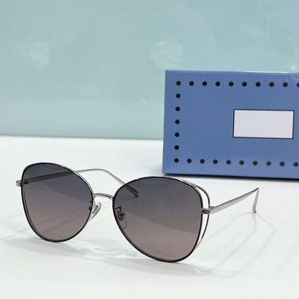2023 women men fashion sunglasses silver thin metal frame grey oval glasses available with box, White;black
2023 women men fashion sunglasses silver thin metal frame grey oval glasses available with box, White;black