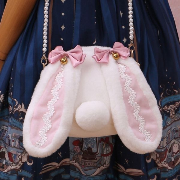 evening bags cute plush rabbit lop ears satchel crossbody toys lolita kawaii bunny tail bow bells handbag messenger 230509
evening bags cute plush rabbit lop ears satchel crossbody toys lolita kawaii bunny tail bow bells handbag messenger 230509