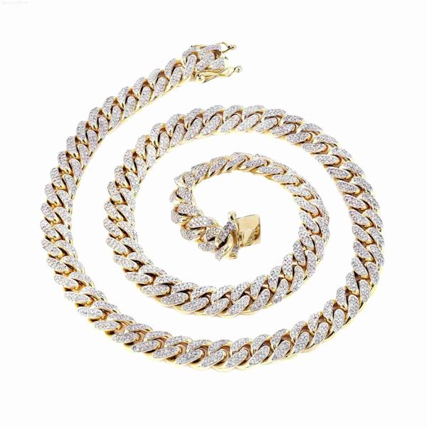 men hip hop jewelry 10mm cuban chain necklace gold iced out cuban link chain necklace natural diamond cuban chain, Silver
men hip hop jewelry 10mm cuban chain necklace gold iced out cuban link chain necklace natural diamond cuban chain, Silver
