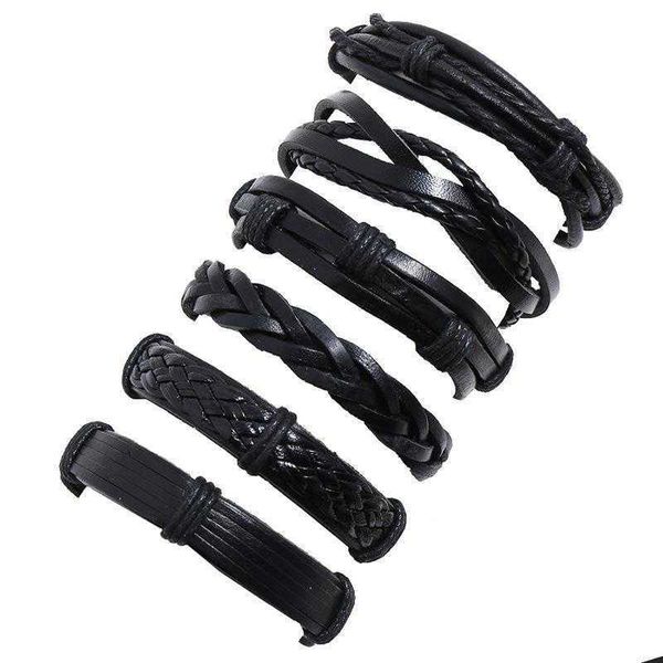 ethnic style woven diy suit cattle leather bracelet accessories six piece set combination wrist string, Golden;silver
ethnic style woven diy suit cattle leather bracelet accessories six piece set combination wrist string, Golden;silver