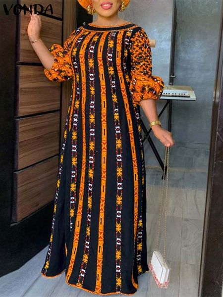 plus size dresses vonda size 5xl dress 2023 women long maxi sundress oneck printed casual bohemian robe femme lantern sleeve party vestido 2, Black
plus size dresses vonda size 5xl dress 2023 women long maxi sundress oneck printed casual bohemian robe femme lantern sleeve party vestido 2, Black