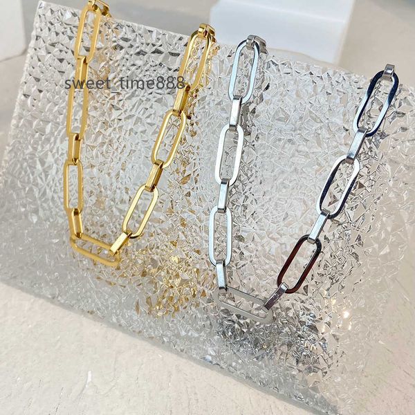 minimal metal buckle chain short collarbone chain fashion stainless steel gold-plated necklace jewelry, Silver
minimal metal buckle chain short collarbone chain fashion stainless steel gold-plated necklace jewelry, Silver